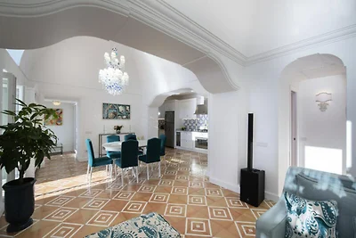 Villa a Praiano con vista sul mare di Capri