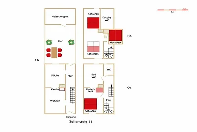 Ferienhaus in Tangermünde mit Wifi
