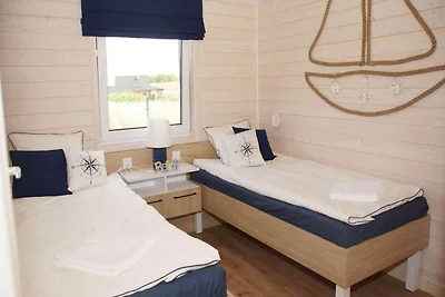 Schönes Ferienhaus, 2 Schlafzimmer, Mielenko