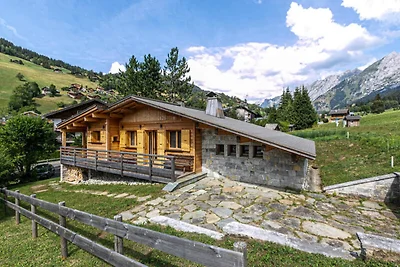 Chalet in Bossonnet mit Bergblick