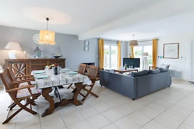 Eénlaags huis aan de kust van Bretagne