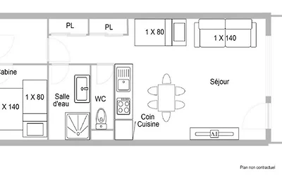 Apartment in der Nähe der Skilifte von...