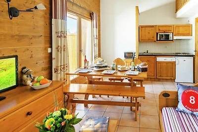 Ferienwohnung mit Balkon im Grand Massif
