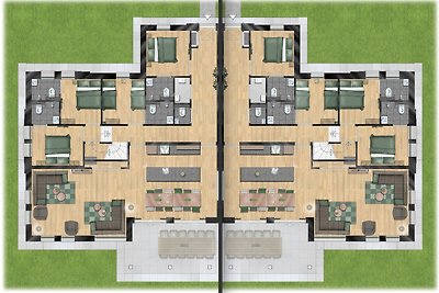 Moderne Villa mit 10 Schlafzimmern und Bädern...