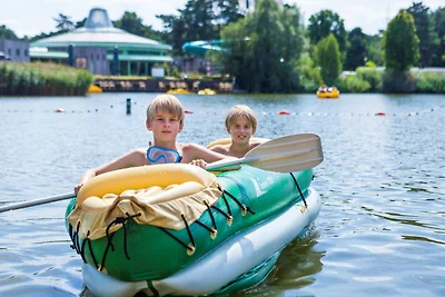 Comfortabel chalet in de groene Kempen