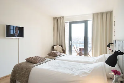 Modernes Apartment in Den Haag mit Balkon