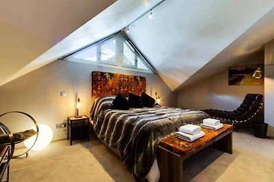 Helle Maisonette-Wohnung in der Nähe von Skip...