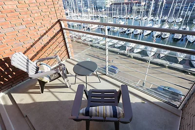 Wohnung in den Niederlanden mit Marina-Blick