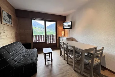Wohnung in La Clusaz mit Bergblick