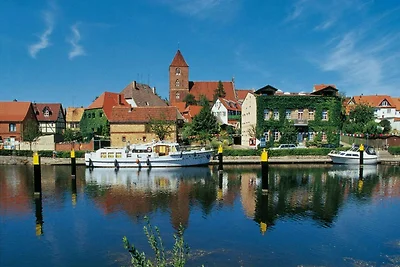 Wohnung in Plau am See mit Garten