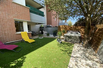 Appartement met één slaapkamer en jacuzzi