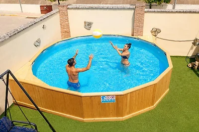 Chalet in Rivero de Posadas mit Pool
