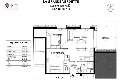 Apartment an der Marmotte-Piste mit Skizugang
