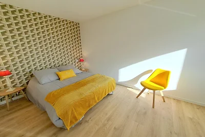 Ferienhaus in der Bretagne mit Meerblick
