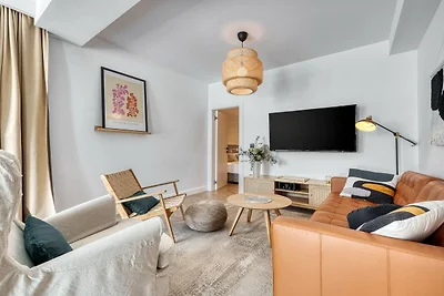 Appartement met zwembad en bubbelbad