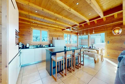 Chalet in Veysonnaz met hottub