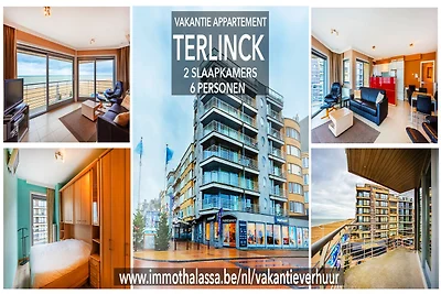 Moderne, luxuriöse Eckwohnung direkt am Meer