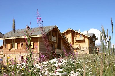 Chalet mit Kamin in Alpe d'huez