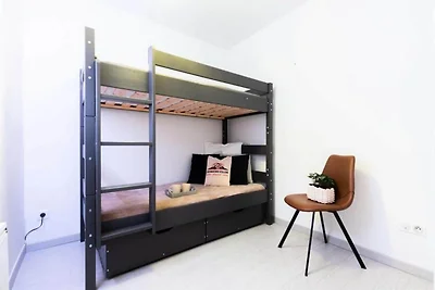 4 Zimmer für 8 Personen