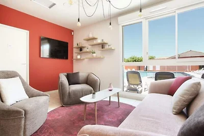 2-Zimmer-Appartement-Hütte für 6 Personen