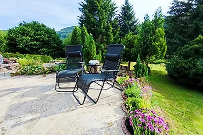 Ferienhaus in Oberschönau mit Bergblick