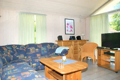 Vakantiehuis met sauna op vakantiepark Mirow