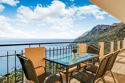 Luxus-Apartment in Voukolies mit Meerblick