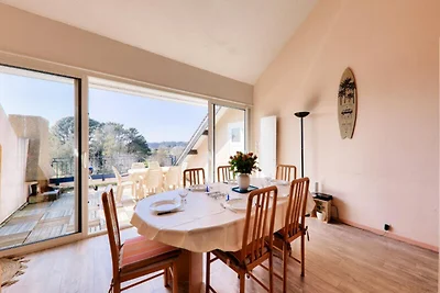Apartment in Arzon mit Blick auf den Strand v...