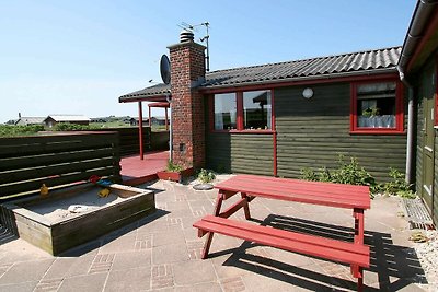 Spacious Holiday Home in Løkken With Roofed...