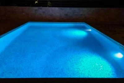 Ferienhaus am Meer mit Pool