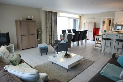 Appartement in Nieuwpoort met zeezicht