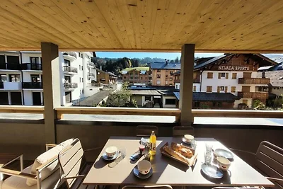 Wohnung im Dorf mit Zugang zum Skilift