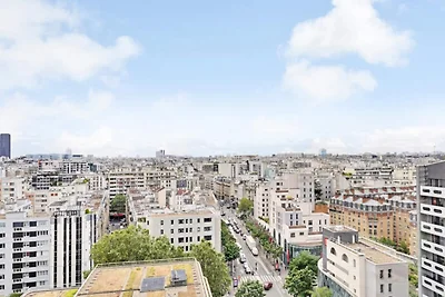 Apartment in Paris mit Blick auf die Seine