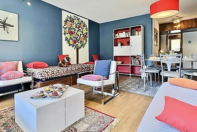 Wohnung in Tignes mit Seeblick