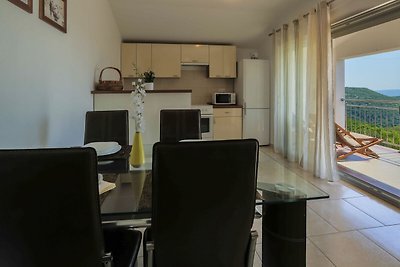 Geräumige Wohnung in Grižane mit Swimmingpool