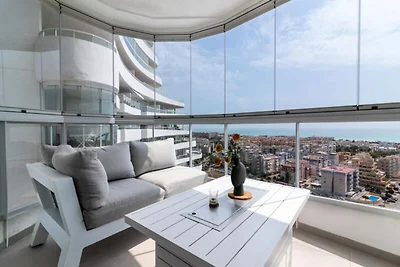 Apartment in Canet mit Terrasse und Meerblick