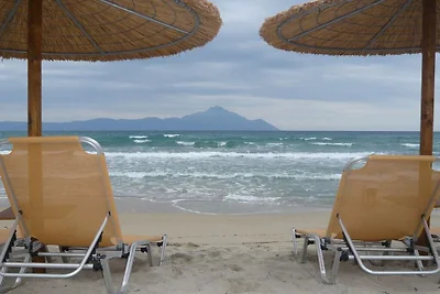 Wohnung in Sarti mit Schwimmbecken