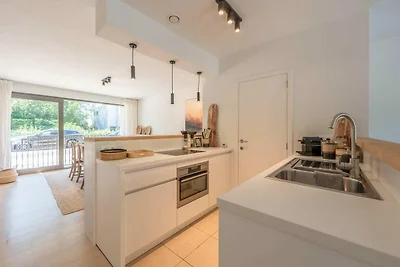 Gelijkvloers appartement met tuin