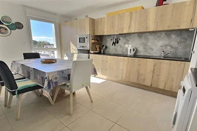 Appartement met terras nabij Valras