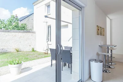 Luxe vakantiehuis met gazon