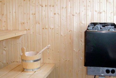 Lujosa cabaña en Grenaa Jutlandia con sauna