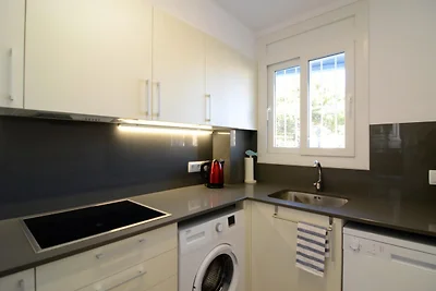 Appartement met 2 kamers en tuin