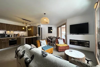 Wohnung in Vars mit Spa und Pistenzugang