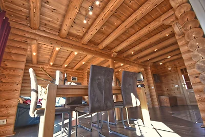 Holzferienhaus mit Sauna