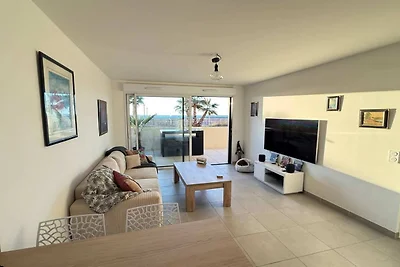 Appartement met zeezicht in Valras