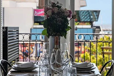 Appartement in Cannes met uitzicht op zee en ...