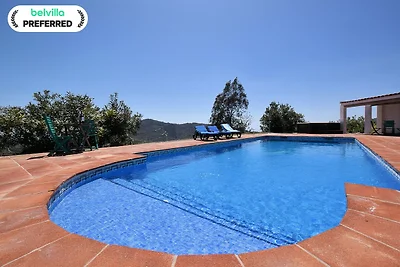 Villa mit Blick auf das Mittelmeer