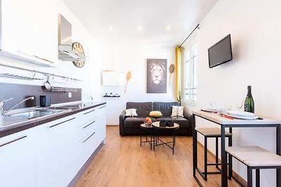 Studio met airconditioning in het hart van...