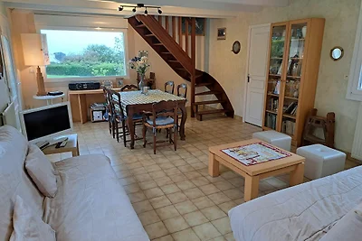 Ferienhaus mit Meerblick, Landéda
