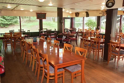 6-Personen-Komfortbungalow mit Sauna.